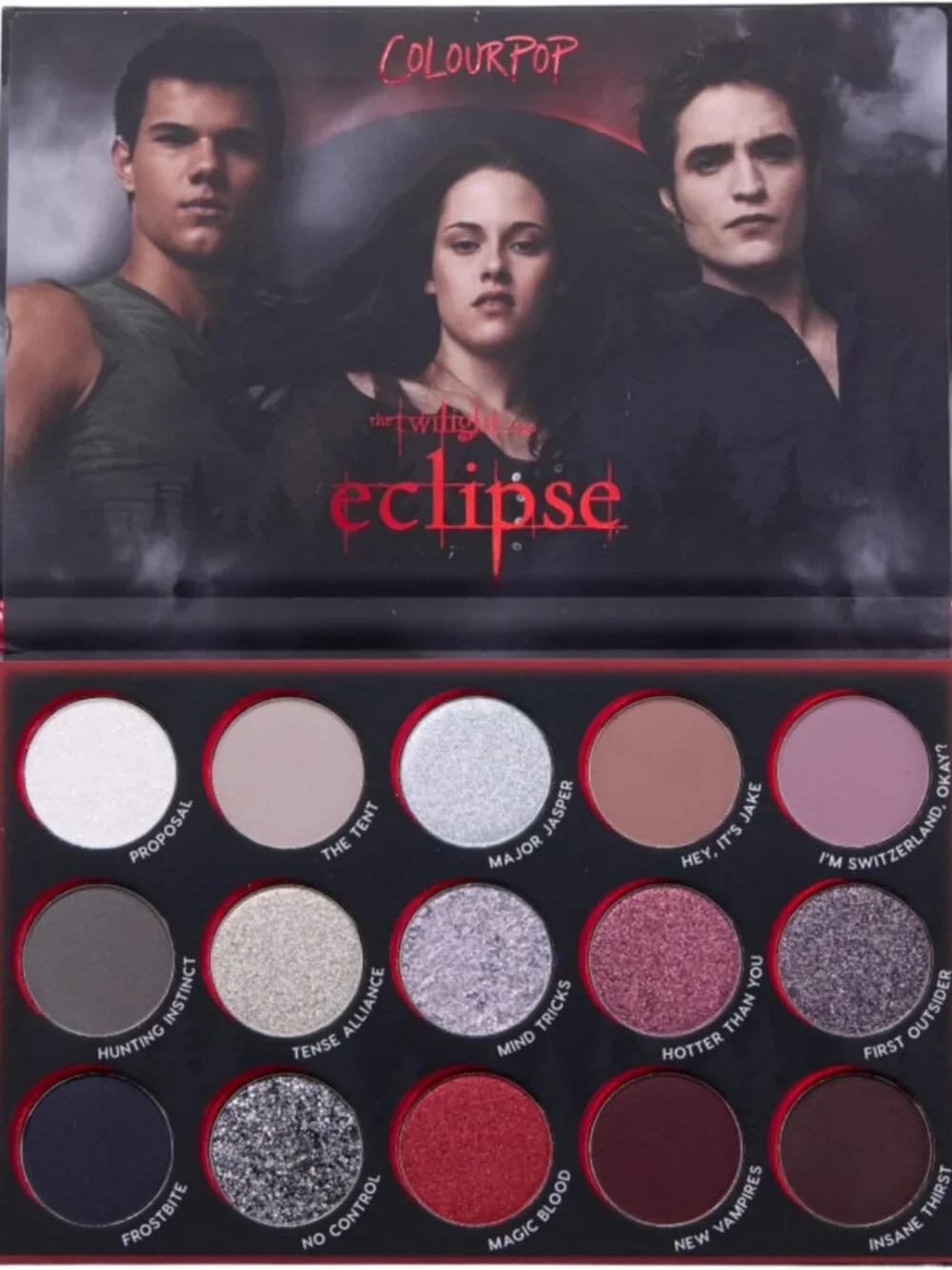 Limited Edition 15-Shade Eyeshadow Palette - Matte, Metallic & Glitter